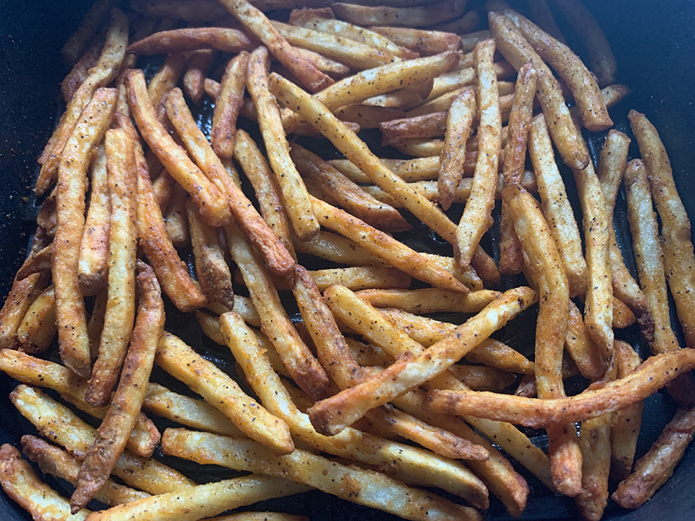Air Fried Rally's Famous Fries  Air fryer recipes snacks, Air